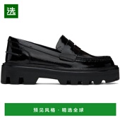 美国直邮 女鞋 rag 黑色 1h可退 乐福鞋 bone Quinn 242055F12