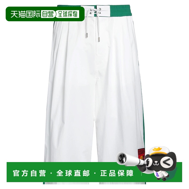 1h可退 香港直邮Dsquared2 二次方 男士 休闲长裤 white白色 舒适