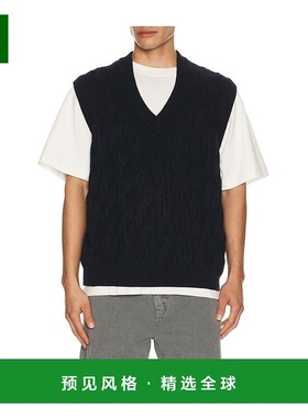 1h可退 香港直邮Reiss 蕊丝 男士 Walton 背心 518326 blue蓝色