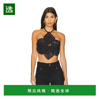 1h可退 香港直邮CULT GAIA 女士 Darlena 钩花上衣 CT3148YN1543