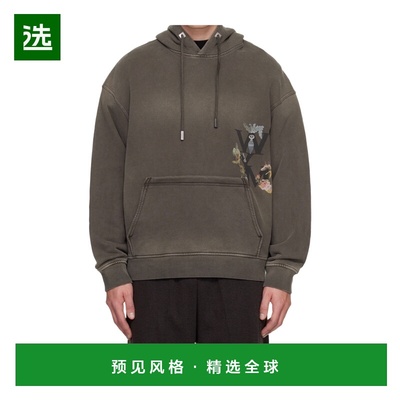 香港直邮WOOYOUNGMI 男士针织衫 W253TS38MUD776D AW2025 棕色