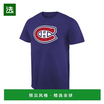 1h可退 【美国直邮】Fanatics男士T恤短袖圆领上装简约时尚舒适透