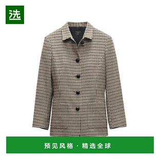 1h可退 【美国直邮】rag bone Drew 意大利羊毛混纺千鸟格西装外