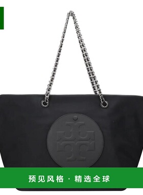 香港直邮TORY BURCH 女士手提包 171639001 AW2025 黑色 Ella Cha