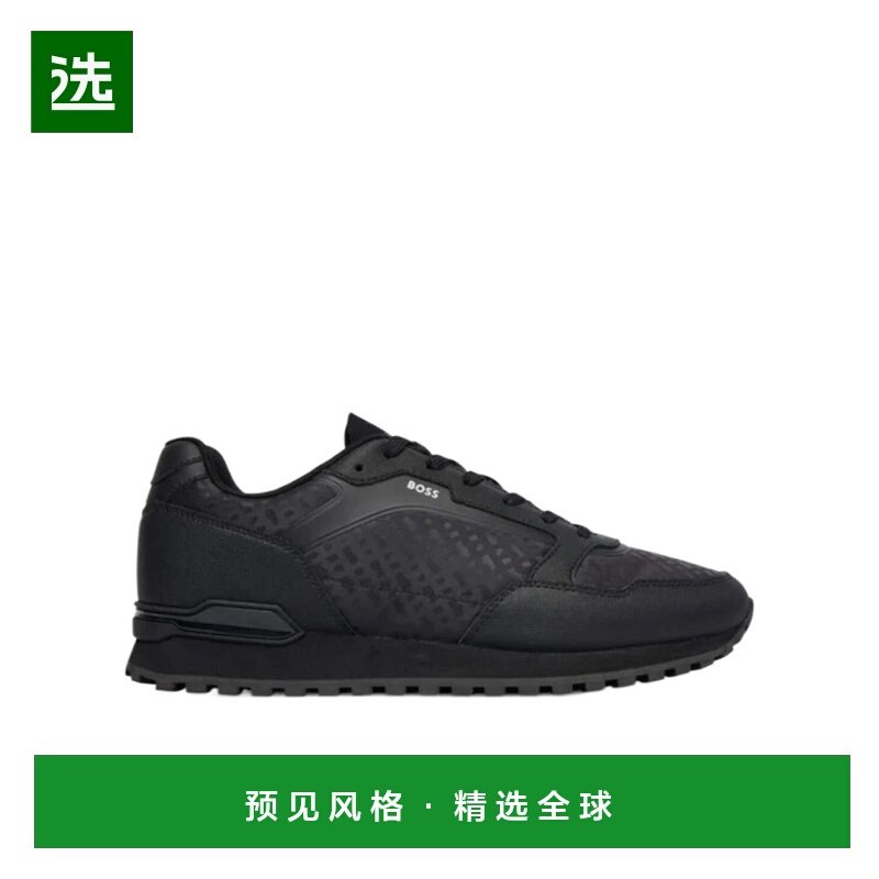 香港直邮BOSS HUGO BOSS 男士休闲鞋 50552897005 AW2025 黑色,流行男鞋,时尚休闲鞋,淘宝优惠券,粉丝福利购,淘宝优惠卷
