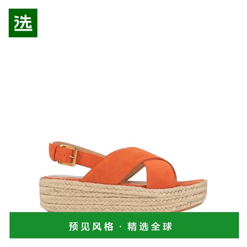 1h可退 香港直邮Sergio Rossi 塞乔·罗西 女士 麻底鞋 orange橙,女鞋,休闲凉鞋,淘宝优惠券,粉丝福利购,淘宝优惠卷