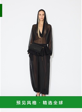 香港直邮Alaïa 女士 连帽连体衣 AA9B0371K053A black黑色 舒适时