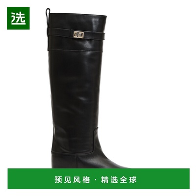 香港直邮Via Roma 15 女士靴子 4471BLKNERO CO 黑色 Stivale Ria