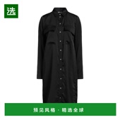 美国直邮 Dress JUST 纯色衬衫 1h可退 Midi CAVALLI 裙 女士连