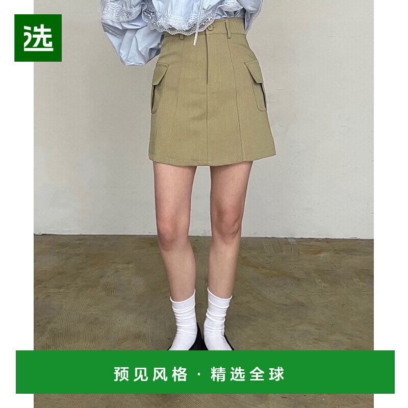 【日本直邮】Jewelobe女士迷你裙半身裙a字裙秋冬季新款女半身裙