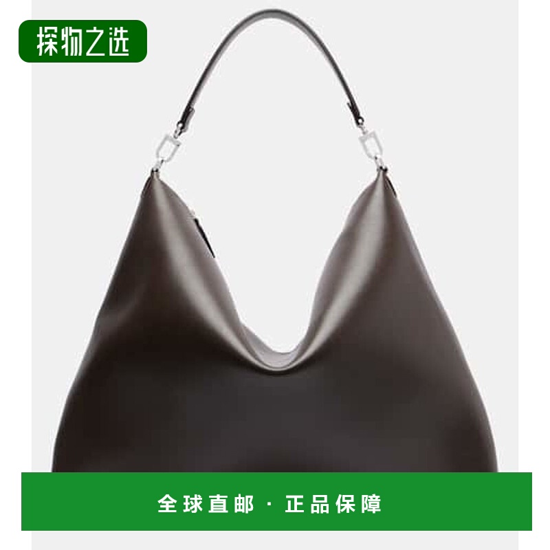 1h可退香港直邮TOTÊME女士 Bevel皮革手提包 black黑色舒适时