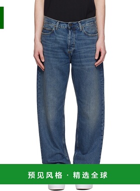 1h可退 香港直邮CARHARTT WIP 男士 蓝色 Marlow 牛仔裤 I023029