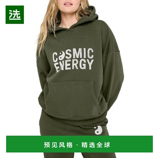 1h可退 【美国直邮】Spiritual Gangster 宇宙能量轻松连帽衫 女