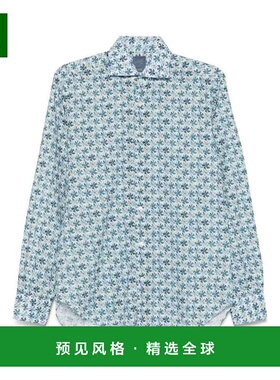 香港直邮BARBA 男士衬衫 LIU13P0147043U0001 AW2025 白色 Shirt