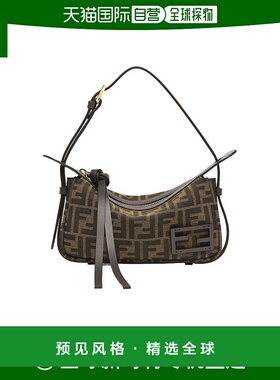 香港直邮Fendi Simply迷你单肩包斜挎包手提包小方包 8BS097AFPM