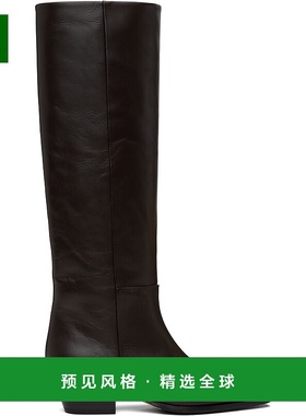 1h可退 香港直邮aeyde 女士 棕色 Medea 高筒靴 A11KB06190020032