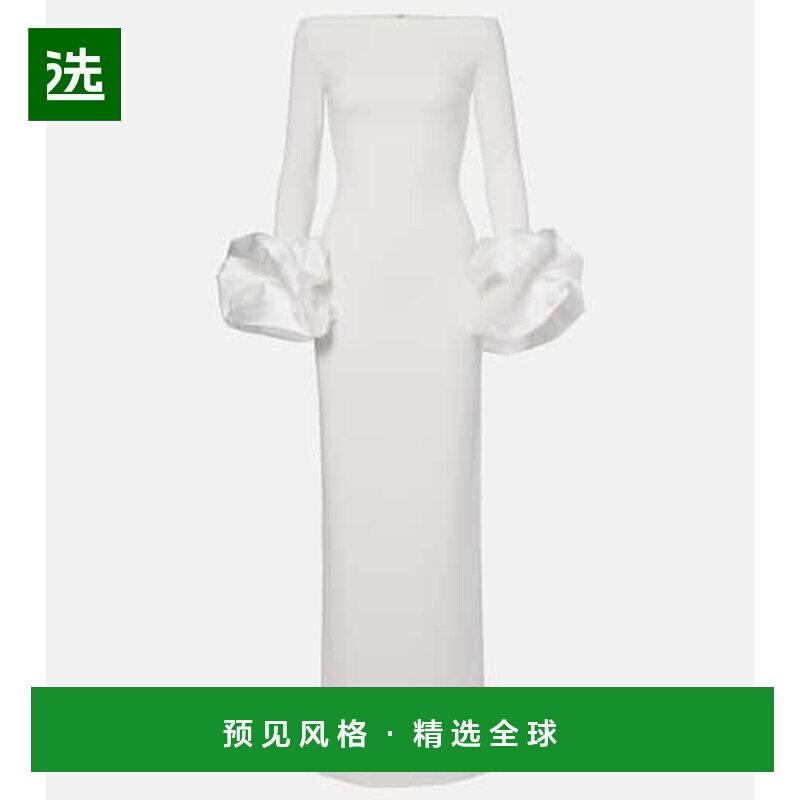 1h可退 香港直邮SOLACE LONDON 女士 Talia 露肩礼服 white白色