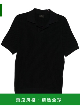 香港直邮BRIONI 男士POLO衫 UMKC0LPDK094000 SS2026 黑色