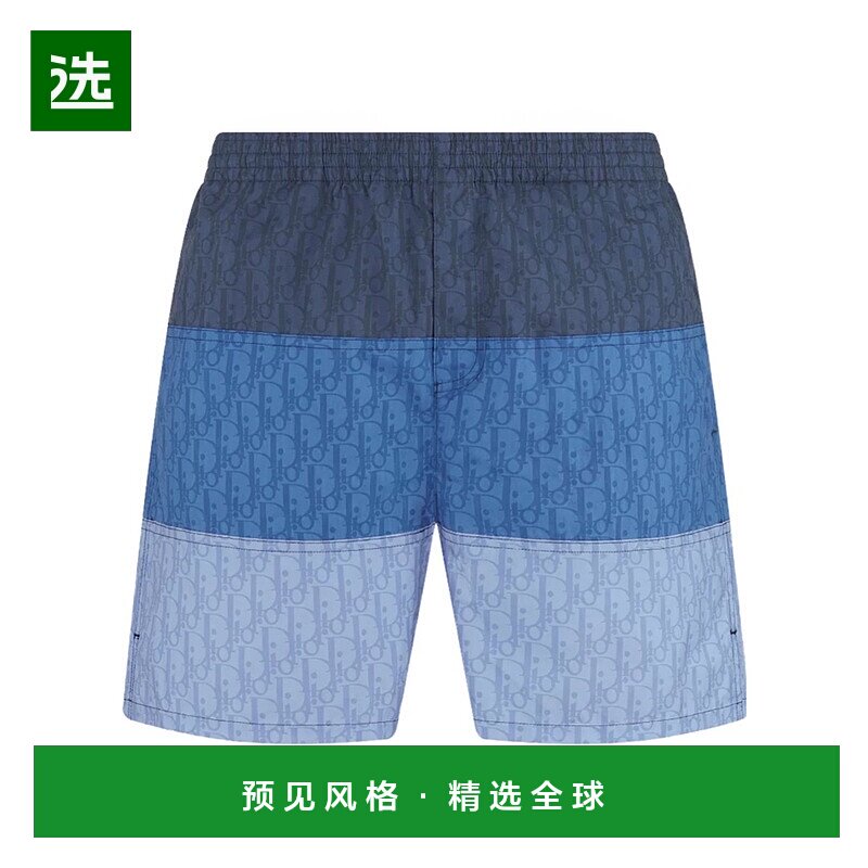 香港直邮Dior 松紧腰身泳裤休闲裤 593B111A2021迪奥