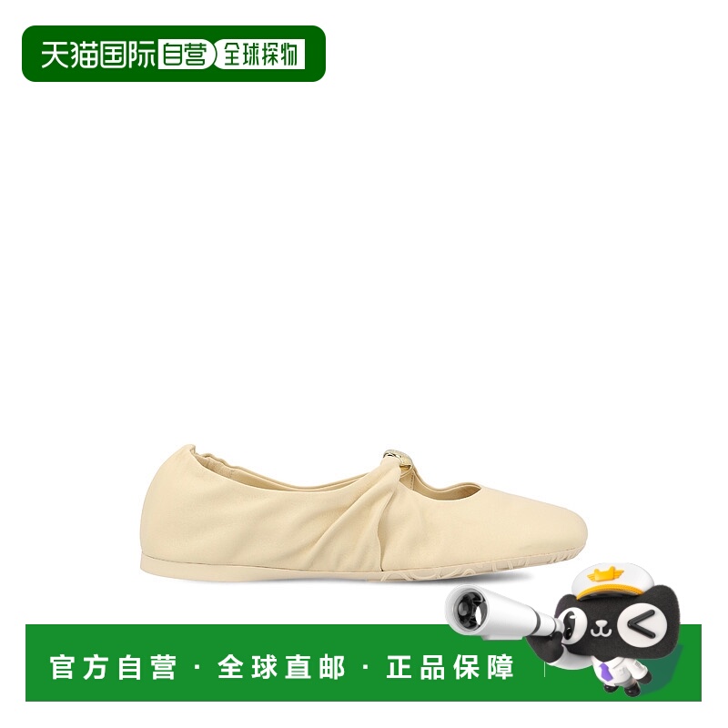 1h可退 香港直邮LOEWE 罗意威 女士 平底鞋 L815466X46 beige米色