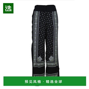 香港直邮Pinko Bandana印花輕盈寬褲 品高 Spirito 女士 1h可退