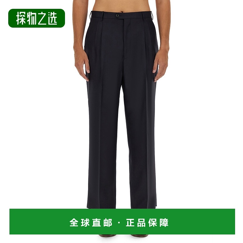 1h可退 欧洲直邮etro 男士 休闲裤羊毛