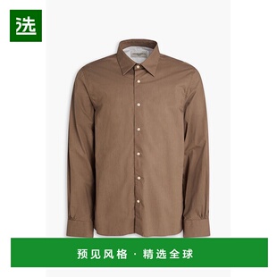 1h可退 香港直邮officine generale 男士 Eloi 棉质府绸衬衫 S25M