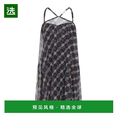 1h可退 香港直邮Elisabetta Franchi 女士 夏装连衣裙 black黑色