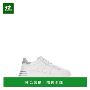 1h可退 香港直邮Hogan 女士 Rebel 白色纳巴革运动鞋 HXW5640DN61