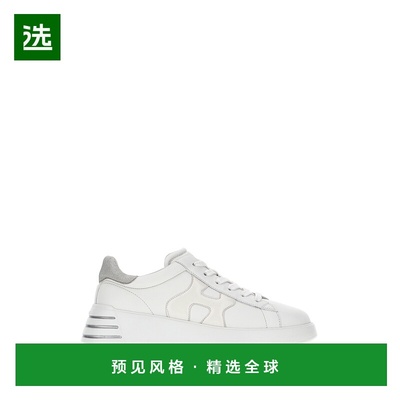 1h可退 香港直邮Hogan 女士 Rebel 白色纳巴革运动鞋 HXW5640DN61