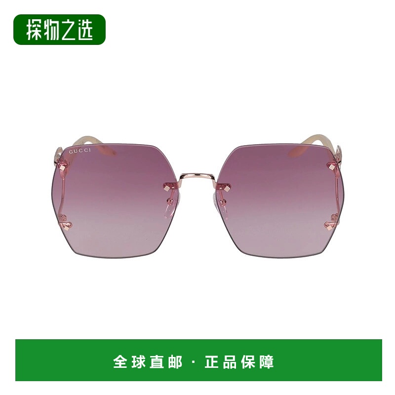 自营 1h可退 gucci 女士 太阳镜正品品牌潮流个性时尚显脸小高级