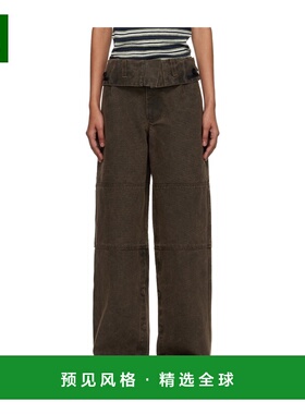 香港直邮ANDERSSON BELL 女士休闲裤 APA851WBRWBROWN AW2025