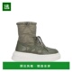 香港直邮Ash green绿色 艾熙 1h可退 女士 脚踝靴 舒适时尚