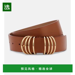 1h可退 香港直邮TOD'S 托德斯 女士 精饰皮带腰带 brown棕色 舒适