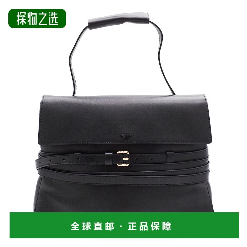 香港直邮Moschino 莫斯奇诺 女士 Tie Me 標誌壓花手提包 MC4162P