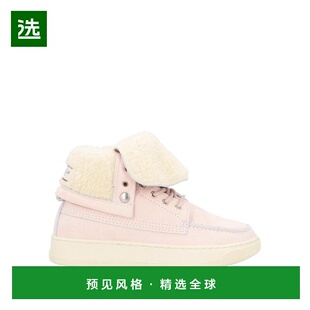 1h可退 【美国直邮】REPLAY 女鞋 踝靴 真皮小牛皮靴子 圆头系带