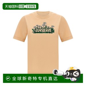 1h可退香港直邮BURBERRY女士T恤 8102402TEACUP SS2025粉红色