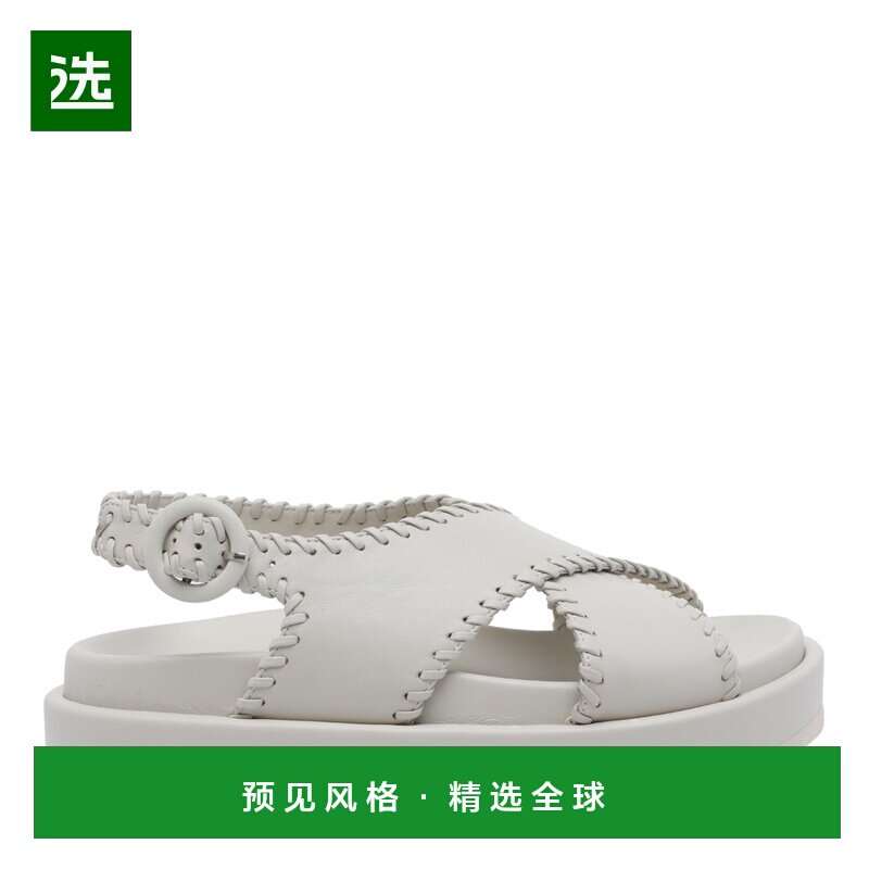 香港直邮PALOMA BARCELO 女士凉鞋 1003OFFWHITE SS2026 白色