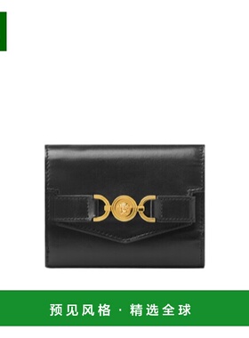 香港直邮Versace MEDUSA '95三折钱包 10146891A10795范思哲拉链