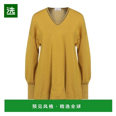 1h可退 香港直邮Fabiana Filippi 女士 毛衣 yellow黄色 舒适时尚