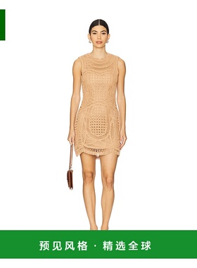 1h可退 香港直邮Simkhai 女士 Coen 迷你连衣裙 3251135R包臀裙