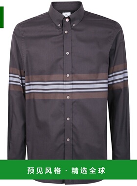 香港直邮PAUL SMITH 男士衬衫 M2R708UT2251179 AW2025 黑色