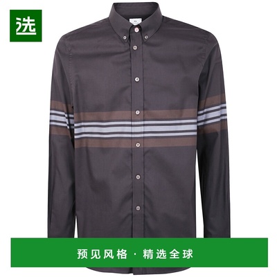 香港直邮PAUL SMITH 男士衬衫 M2R708UT2251179 AW2025 黑色