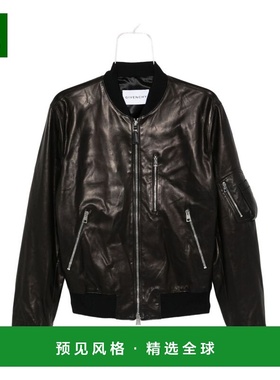 1h可退 香港直邮Givenchy 纪梵希 男士 拉鍊飛行員夾克 BM01DB6Y3