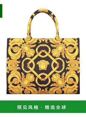 香港直邮Versace 图案单肩包 10145691A10399托特包手提包手提袋
