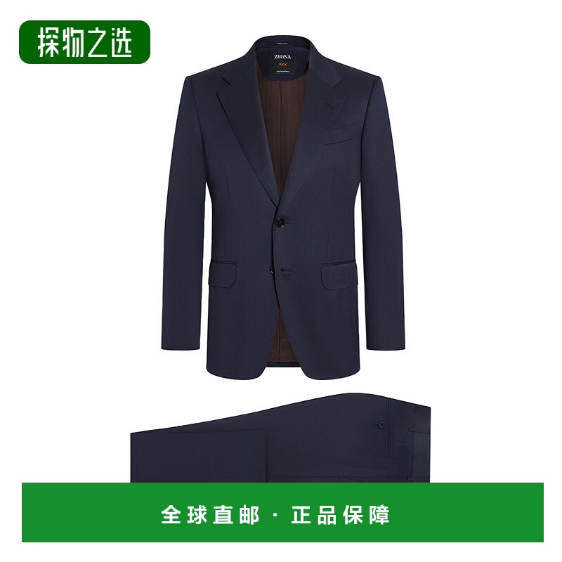 香港直邮Zegna Centoventimila 羊毛西装套装 222532A221L