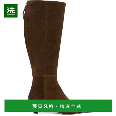 1h可退 【美国直邮】aeyde 女士 靴子棕色高筒靴及膝靴正品时尚保