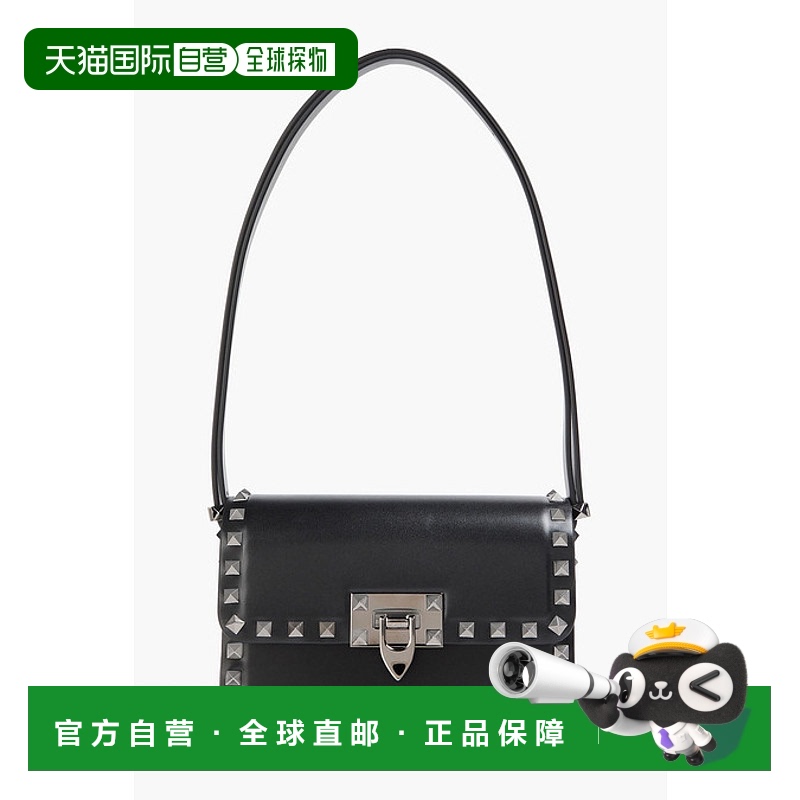 1h可退 香港直邮Valentino 华伦天奴 女士 铆钉皮革肩包 W2B0M42Q