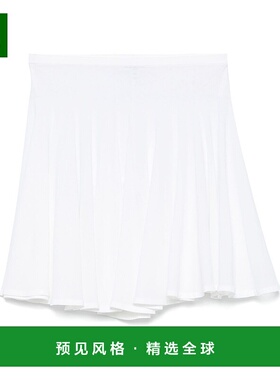 1h可退 香港直邮AlaÏa 女士 细针织溜冰裙 AA9J2306K053A半身裙