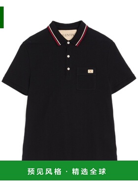 香港直邮VALENTINO 男士POLO衫 VMH01KAQJ0NO SS2026 黑色